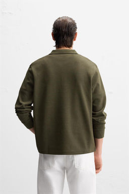 ZIP COLLAR POLO SHIRT - Zara фото 20