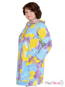 Толстовка Модель №889 размеры 44-84 - Plusmoda фото 3