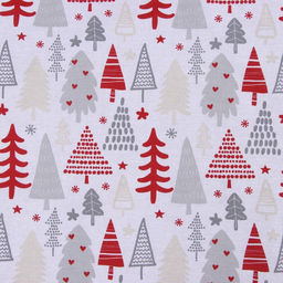 Постельное бельё Этель Евро New Year's pattern 200х217 см, 220х240 см, 70х70 см - 2 шт, бязь фото 7