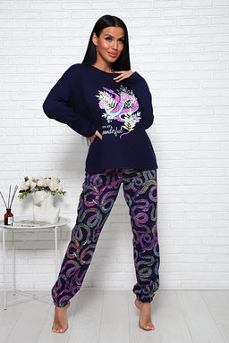 Костюм с брюками (01027. малиновый) - Плиона фото 10