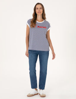 Beyaz Comfort Fit Ti__rt