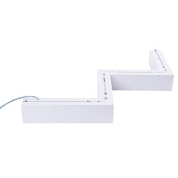 ULO-K19A 40W/4000K/Z40-160 IP40 WHITE Светильник линейный светодиодный подвесной. Зигзагообразный, профиль 50х70мм. Белый свет (4000K). 4000Лм. Алюминий. Цвет белый. TM Uniel