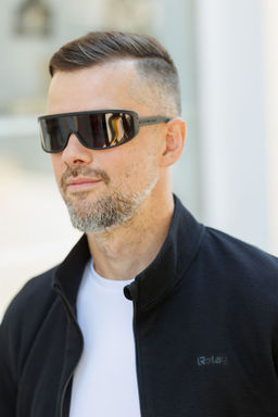 Спортивный костюм М-1853  Черный - Relay фото 11