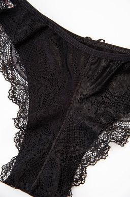 Женские трусы бразилиана с кружевом Donella  фото 5