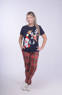 Брюки женские кулирка - Марлен фото 2