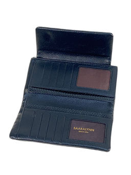 Женское портмоне из искусственной кожи, цвет черный - Greta фото 2