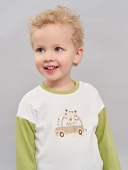 Лонгслив Тигренок с принтом 0+ - Bungly фото 5