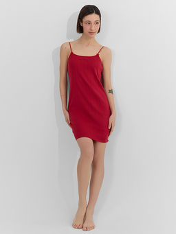 Сорочка ночная женская красная - Mark formelle фото 5