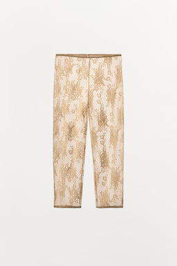 LACE LEGGINGS - Zara фото 12