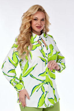 Блуза Элль стиль 2265а лайм - Liona style фото 3