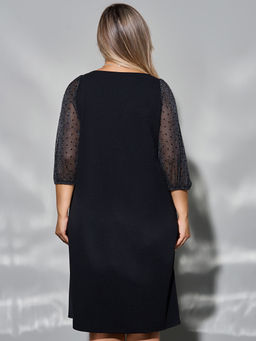 Платье 0218-2 чёрный кварц - Dora фото 143