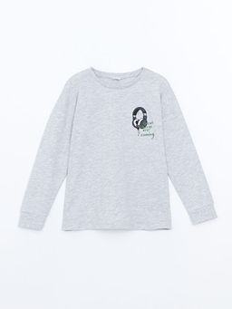 Bisiklet Yaka Erkek ?ocuk Pijama Tak?m? 2li