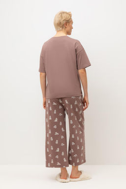 Е 20178/капучино,забавные пудели пижама жен - Very neat фото 4