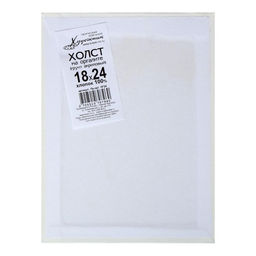 Холст на оргалите, хлопок 100%, 18×24 см, 4 мм, акриловый грунт, мелкое зерно 210 г/м², в наборе 3 шт.