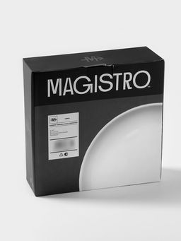 Тарелки Magistro Mien, d=21 см, набор 6 шт., фарфор, белые