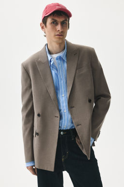 Americana de doble botonadura Relaxed Fit - H&m фото 4