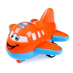 Цена за 2 шт. Самолет инерционный «Лайнер с глазками», цвет МИКС