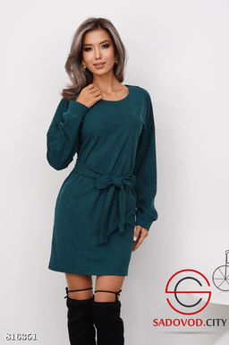 Платье женское из микровельвета - Bruno фото 10