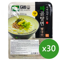 1 кор. Корейская рисовая лапша б/п со вкусом супа Комтан Бэкче/Baekje, Корея, 93,5 г х 30 шт. Акция