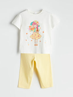 Penye K?z ?ocuk Ti??rt ve Tayt 2li