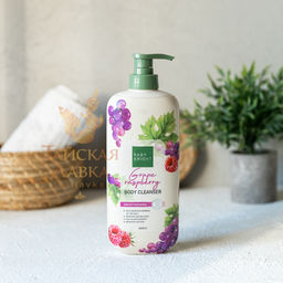 Гель для Душа Разглаживающий Виноград и Малина BABY BRIGHT 450 мл