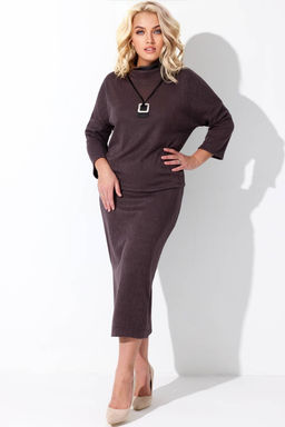 Юбка женская 152/03/Коричневый - Rise фото 2