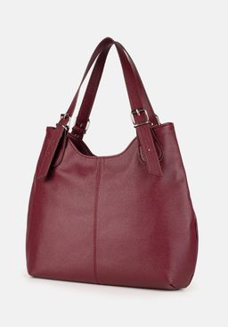 Сумка Модель №1457 | кожзам | гладкий | бордовый | Р831-43 | 31356 - L-craft фото 2