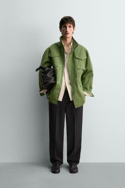 PARKA BOLSILLOS LIMITED EDITION / Verde