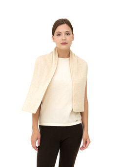 Шарф из кашемира 03030 бежевый