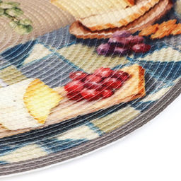 Салфетка сервировочная, плейсмат Прованс, d=38 см - Дорого внимание фото 3