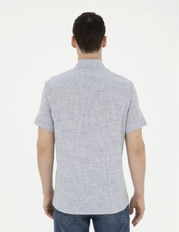 Lacivert Regular Fit K_sa Kollu G_mlek - Pierre cardin фото 5