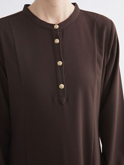 Hakim Yaka A Kesim Elbise