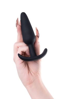 Набор анальных втулок TOYFA POPO Pleasure Eridani, силикон, черный, 3 шт.