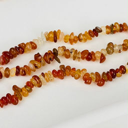 Бусины для украшений из Сердолика крошка 40 см