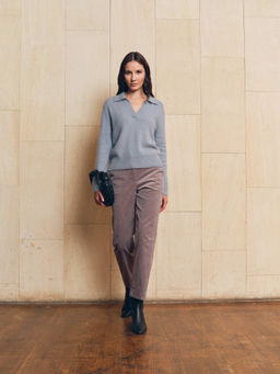 Вязаный джемпер 511.070454/Св.синий