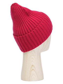 Шапка жен. шерсть+каш+виск LB-A53063 fuchsia - Labbra фото 5