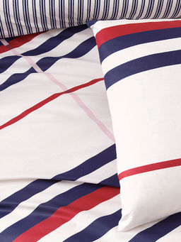 Постельное белье RANFORCE STRIPED ( Eвро ) 50х70*2 шт (Бирюзовый) - Karna фото 2