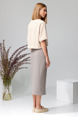 Костюм из джемпера и юбки - Allure фото 3