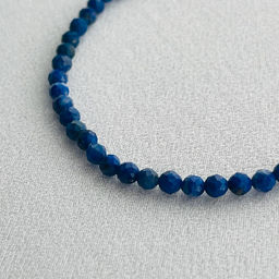 Бусы из Лазурита огранка