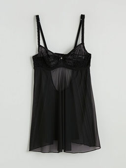 V Yaka Dantelli Babydoll