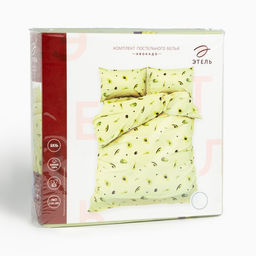 Постельное бельё Этель 1.5сп Авокадо 143х215см,150х214см,50х70см-2 шт, бязь, 125 г/м2  фото 12
