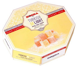 Рахат-лукум со вкусом розы и лимона без сахара, Koska, 160 г