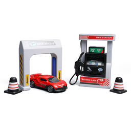 Заправочная станция "Топливный пункт" в коробке