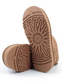04-PF8520-2 LT. BROWN Угги женские (натуральная замша, 100% шерсть)