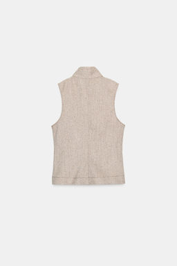 SLEEVELESS HIGH NECK TOP - Zara фото 6