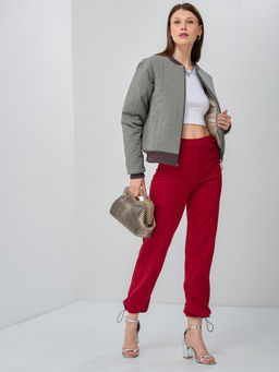 Бомбер стеганый на резинке OD-652-1 - Tantino фото 4