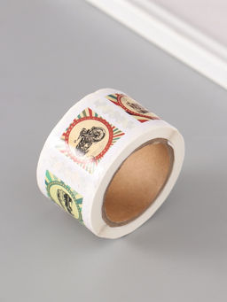 Цена за 2 шт. Наклейка бумага Марки. Ретро транспорт, 3?3 см, 200 шт. в рулоне