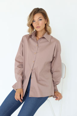 Рубашка с асимметричной спинкой - Looklikecat фото 6