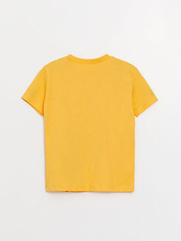 Bisiklet Yaka K?sa Kollu Bask?l? Erkek Bebek Ti??rt - Waikiki фото 2