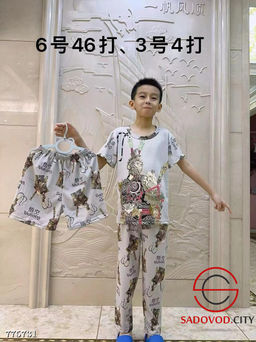 Летний детский костюм тройка